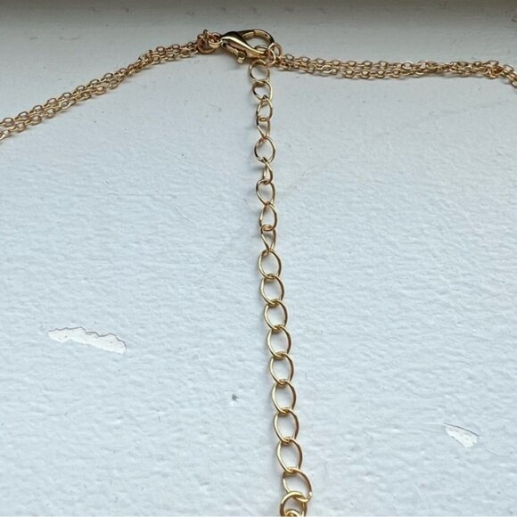 SHEIN heart shaped evil eye double layer necklace - Picture 2 of 4